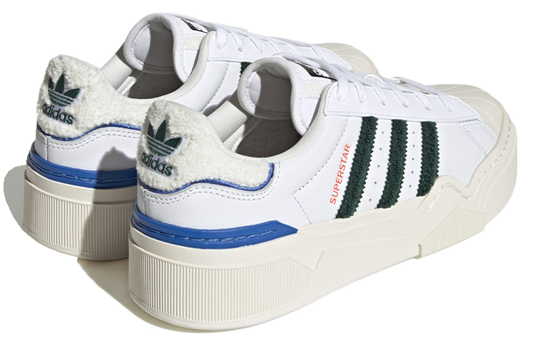 (WMNS) adidas Superstar Bonega 2B 'White Green Royal' HQ9884