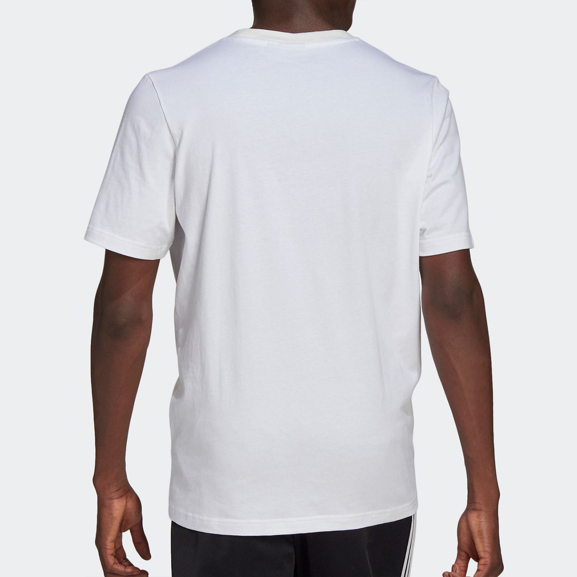 adidas originals Sprt Graphic Logo Printing Sport Round NeckShort Sleeve Men's White GN2428