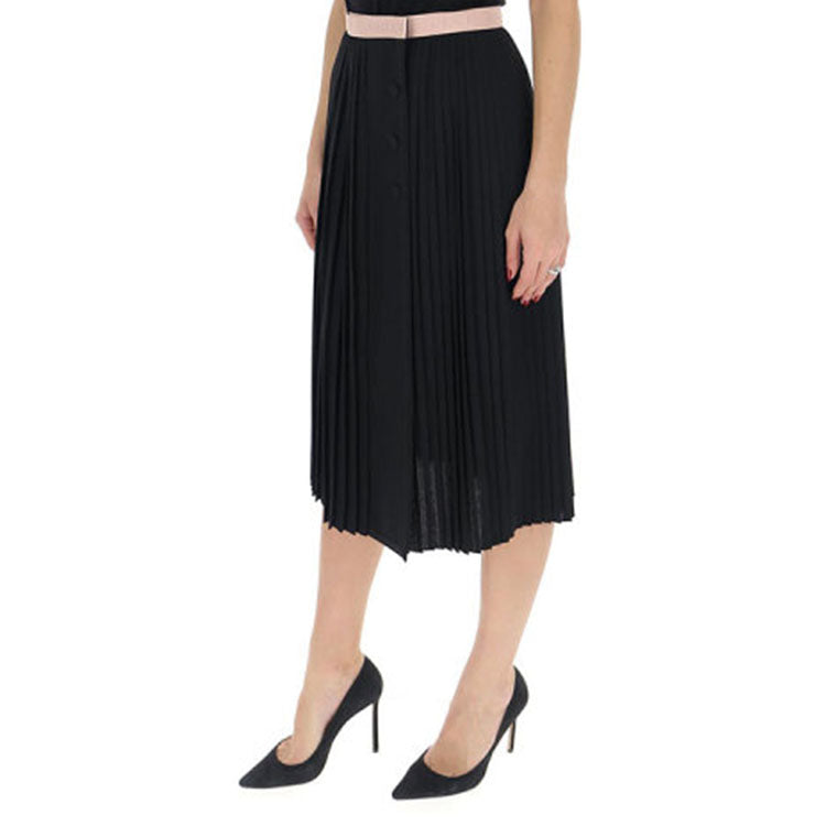(WMNS) Gucci Contrasting Colors Logo Black 605620-ZLW01-1043