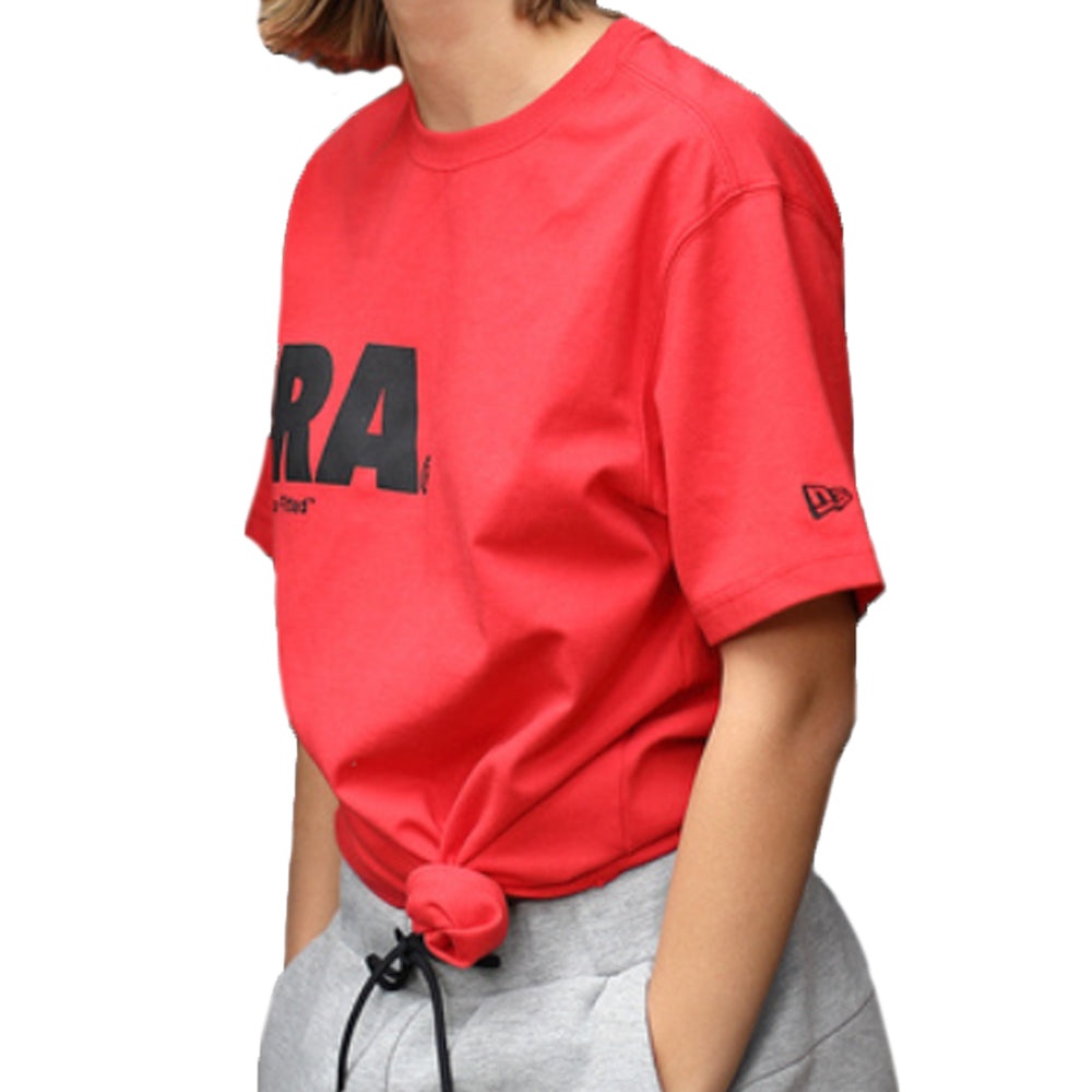 New Era logo Printing Round Neck Short Sleeve Unisex Red 11929535