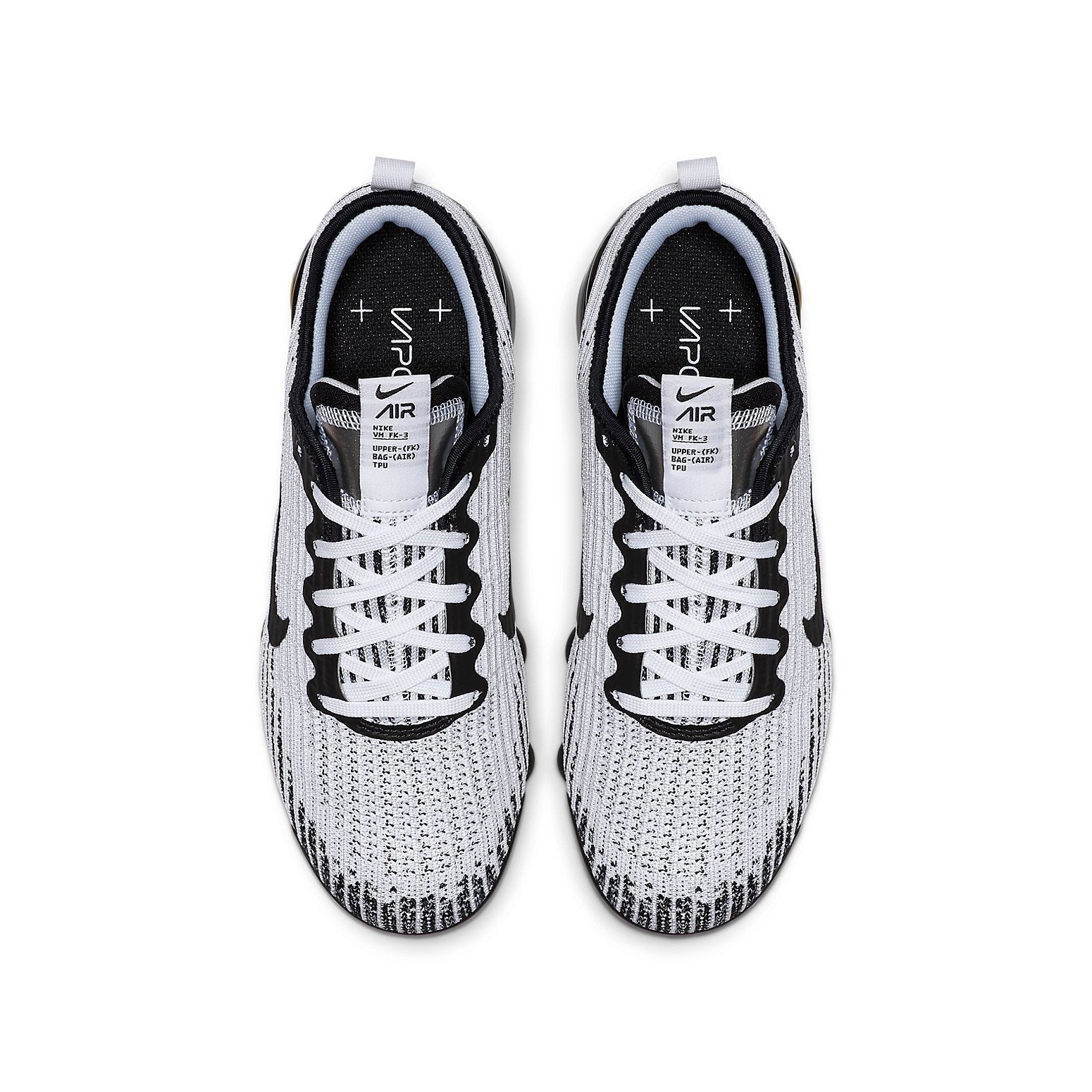 (GS) Nike Air VaporMax Flyknit 3 'White Black' BQ5238-103