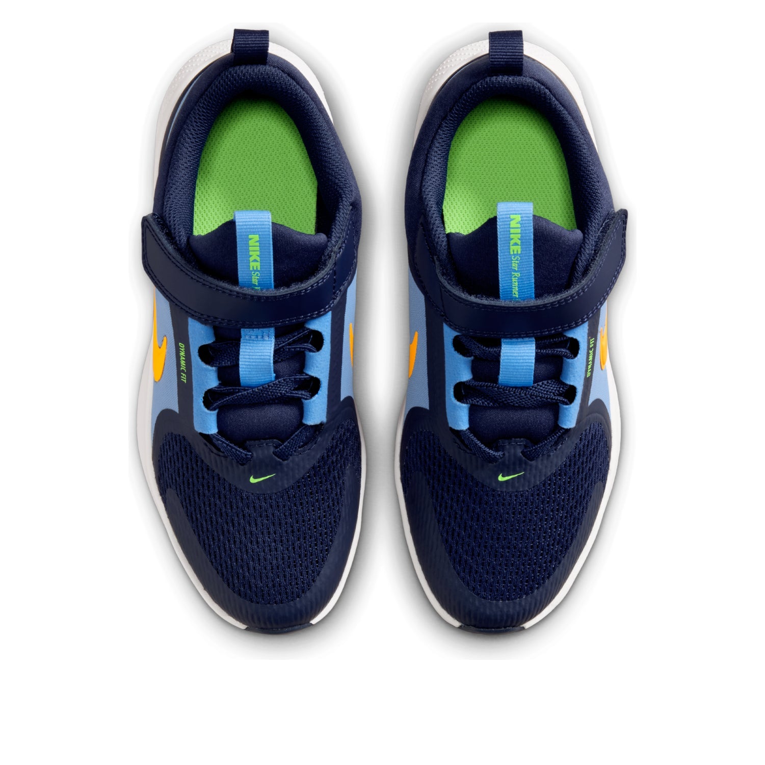 (PS) Nike Star Runner 5 'Midnight Blue Laser Orange' HF7005-403