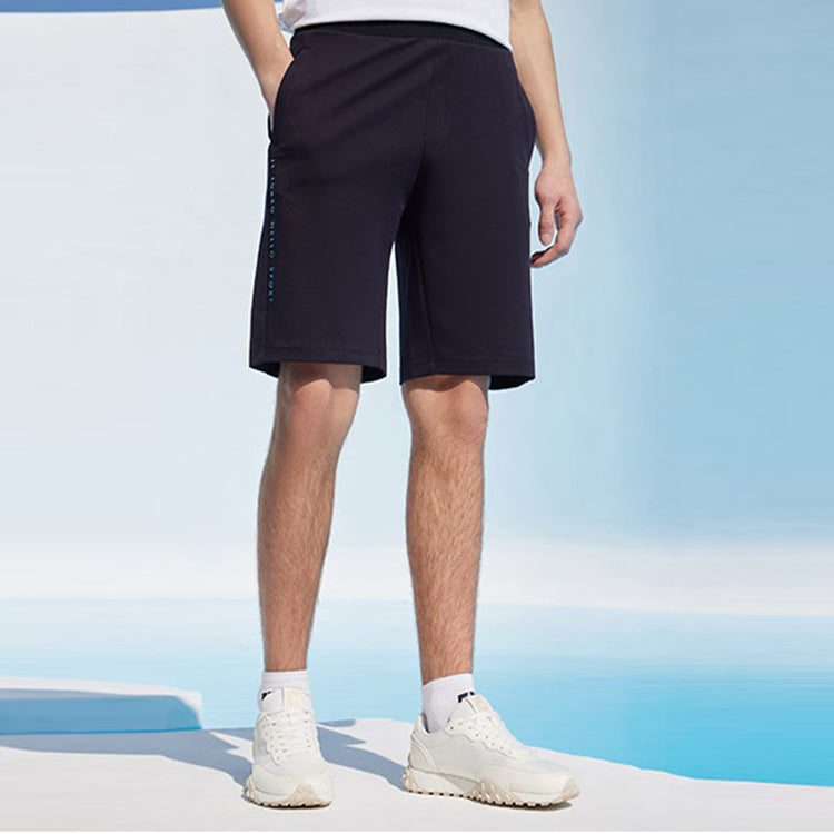 FILA Logo Alphabet Printing Sports Shorts Blue F11M122605F-NV