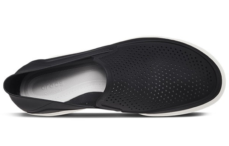 Crocs Athleisure Casual Sports Shoe Black White 202363-066