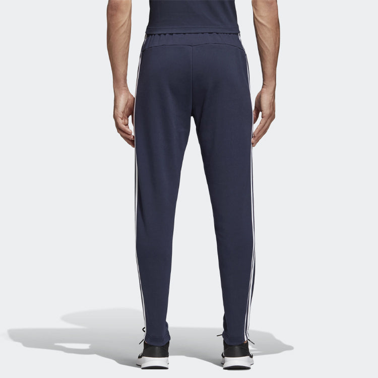 adidas Sports Knit Long Pants Blue White DU0460