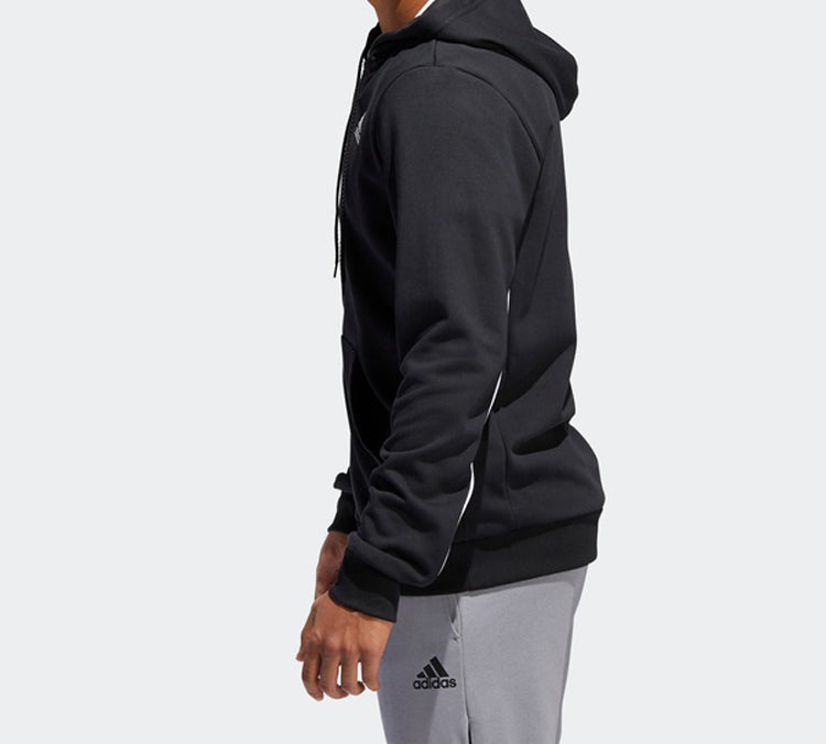 adidas Spt Ft Fz Casual Sports Hooded Jacket Black DX6779