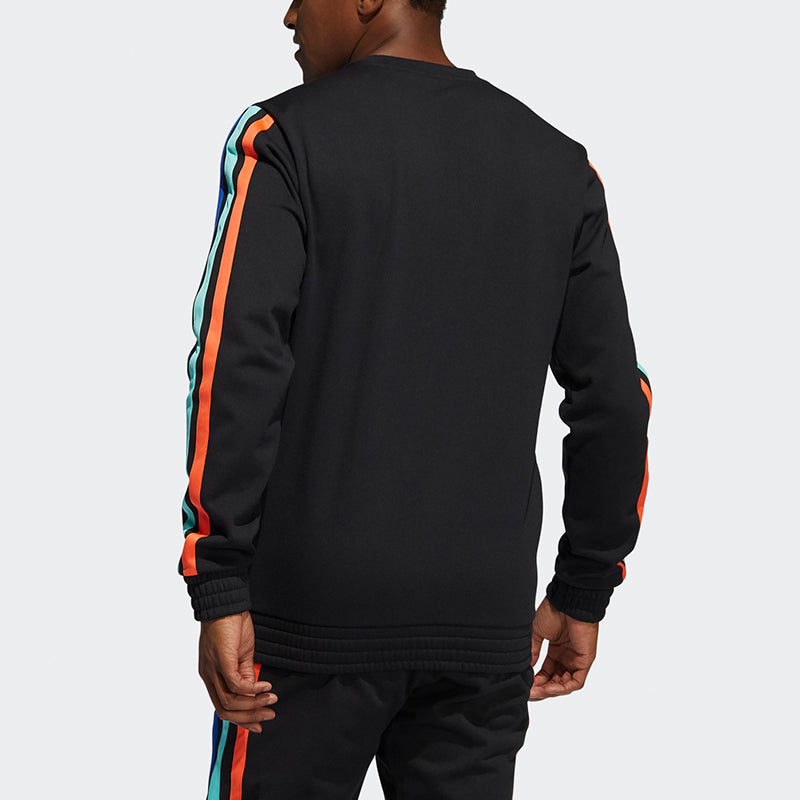 adidas Harden Fleece Crew Sweatshirt Black GP8112