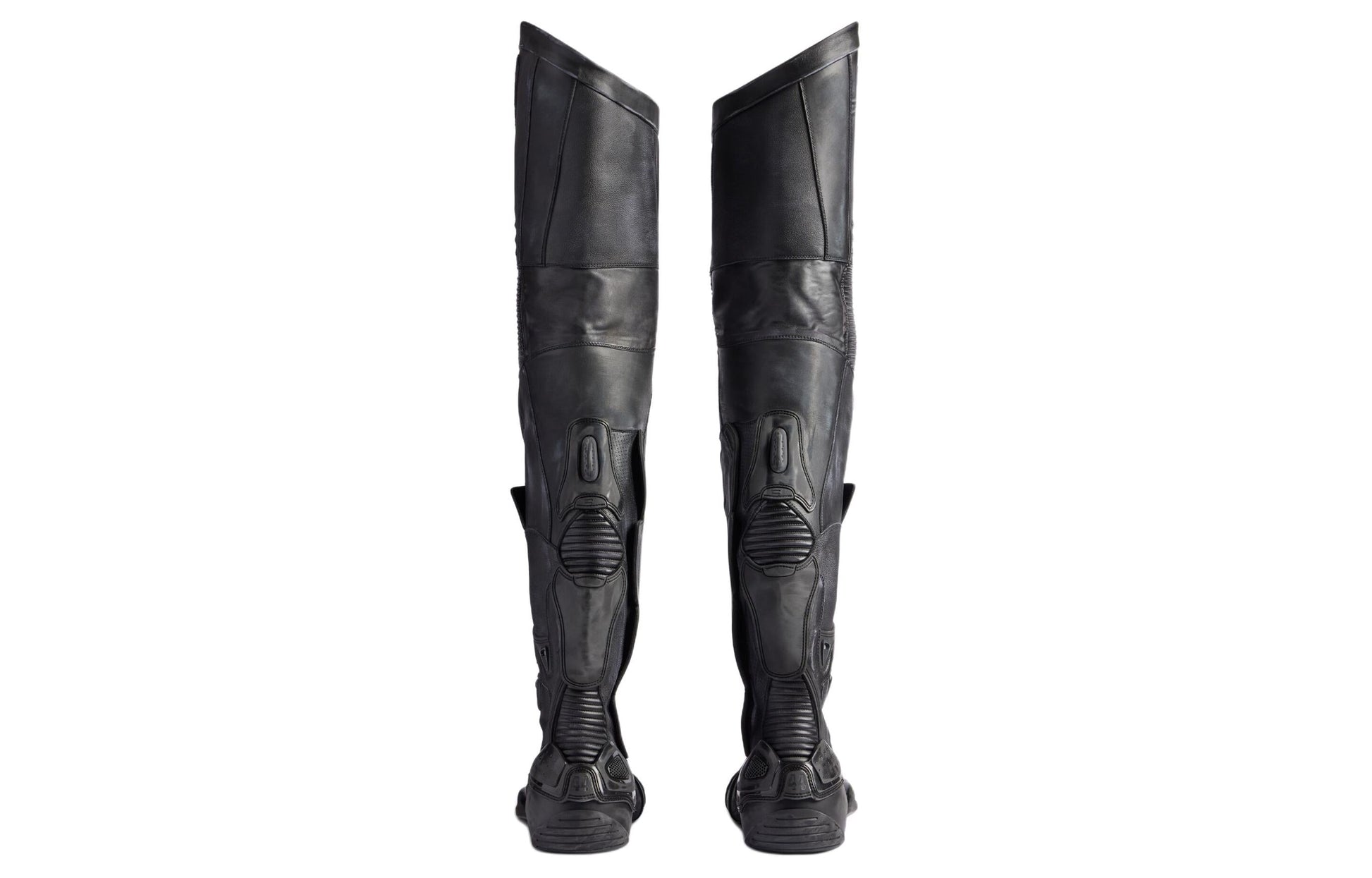 Balenciaga Biker Over-the-knee Boots 'Black' 771185WB6A21000