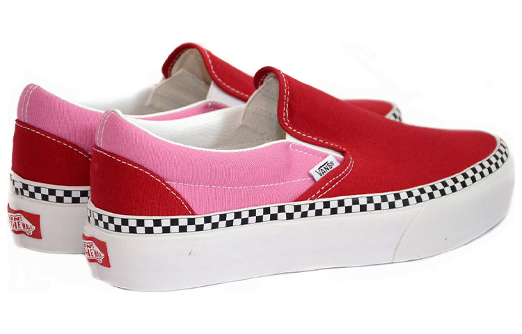 Vans Classic Slip-On Sneakers Pink/Red VN0A3JEZWVX