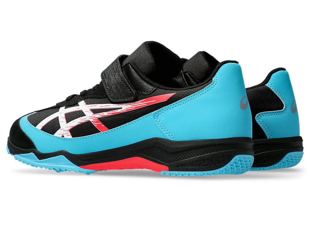 (GS) ASICS Lazerbeam SJ-MG 'Black Blue Neon Red' 1154A183-002