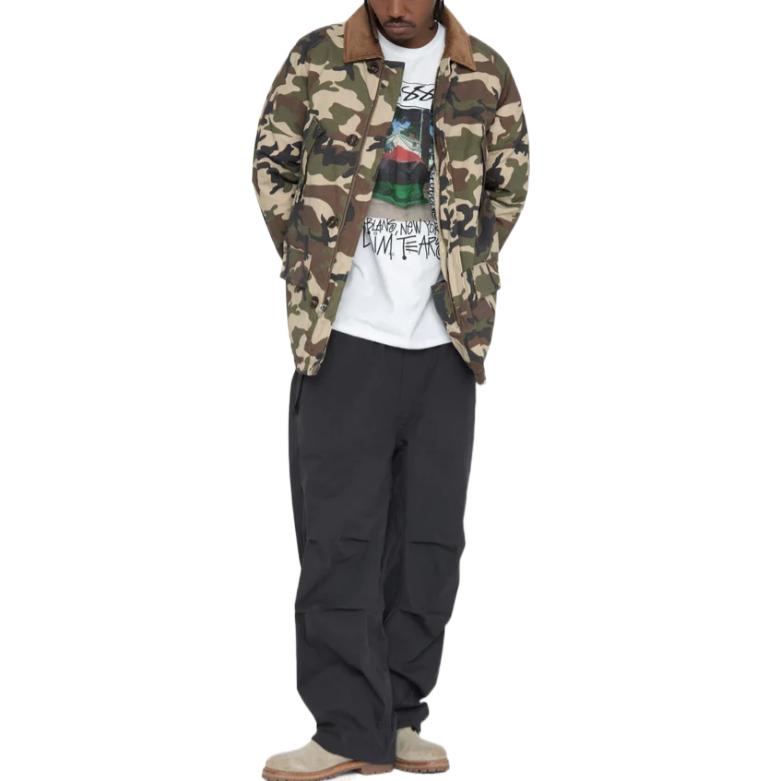 Stussy x Denim Tears Ripstop Down Army Jacket 'Camo' 315296