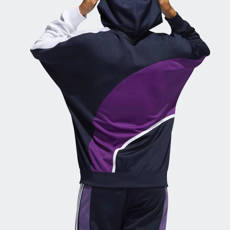 adidas originals Colorblock Casual Sports Gradient Pullover Blue FM1575