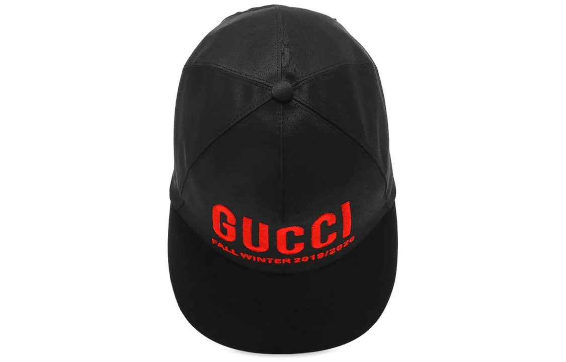Gucci Embroidered Logo Baseball Cap 'Black' 596211-3HI49-1074