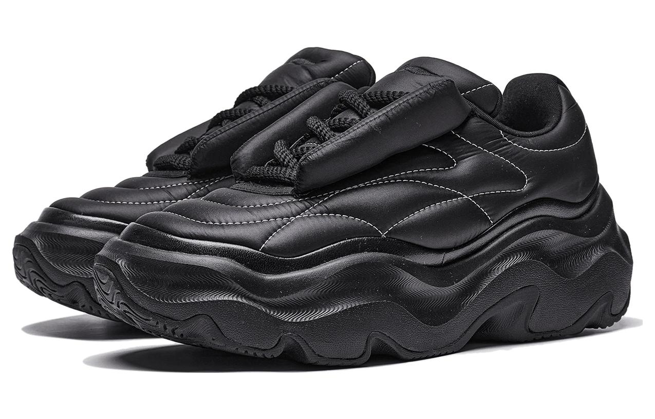 (WMNS) Li-Ning Puff Runner 'Black' AZGT072-3