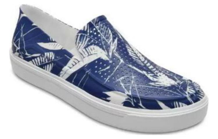 Crocs Roca Tropical Sneakers 'Blue White' 2048064HB