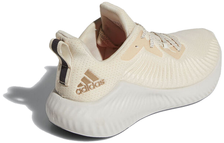 (WMNS) adidas Alphabounce+ Run 'White Brown' G28568