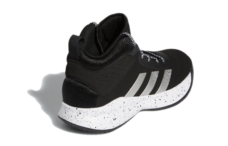 (GS) adidas Cross Em Up 5 Shoes - Black FW8537