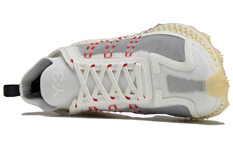 adidas Y-3 Runner Halo 4D 'Core White Red' GW4451