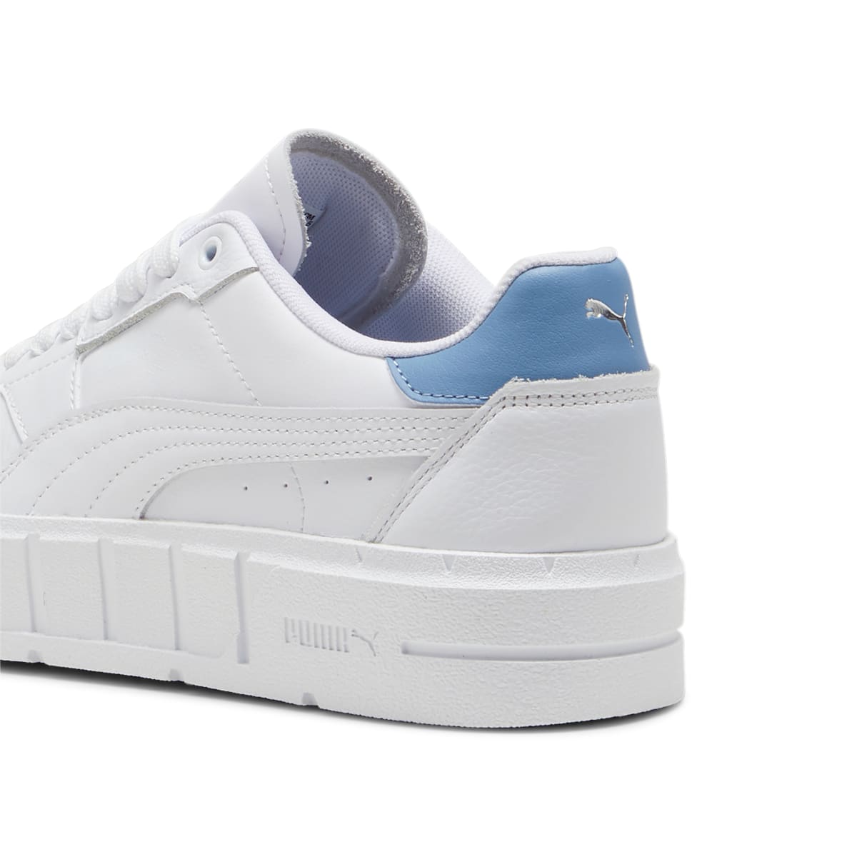 (WMNS) PUMA Cali Court Leather 'White Zen Blue' 393802-11