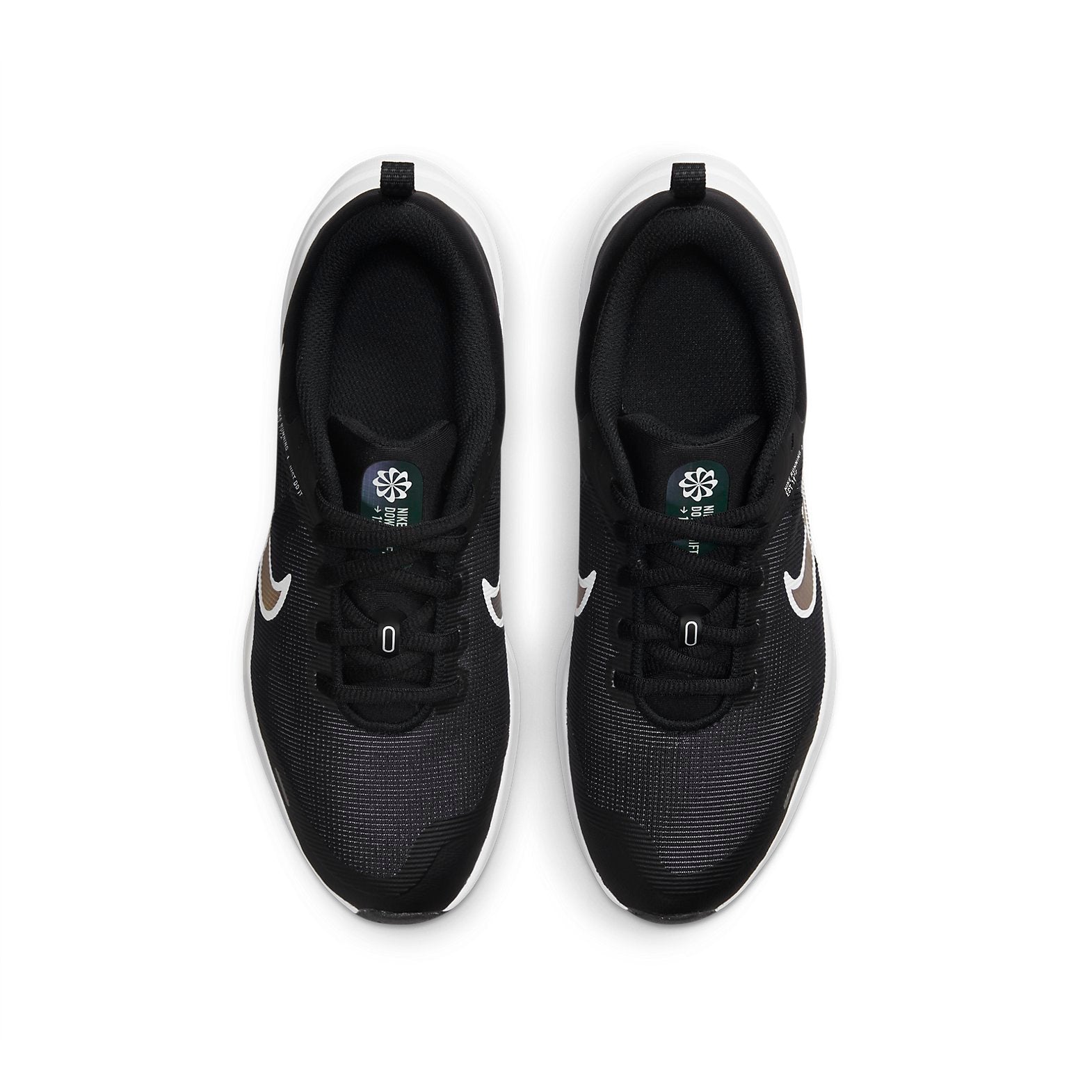(GS) Nike Downshifter 12 'Black Dark Smoke Grey' DM4194-003