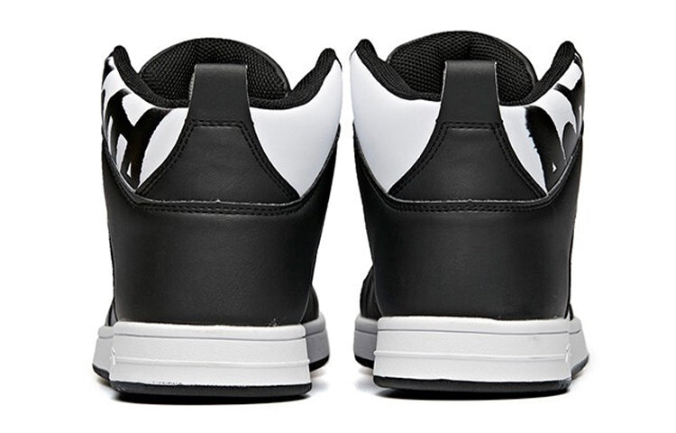 ANTA Skateboarding Series Sneakers High 'Black White' 91648060-3