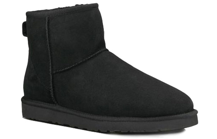 UGG Classic Mini Fleece Lined Snow Boots Black 1002072-BLK