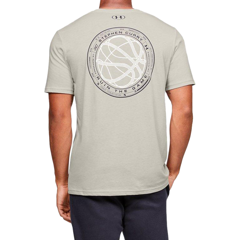 Men's Under Armour SC30 Basketball Sports Short Sleeve White 1351329-110