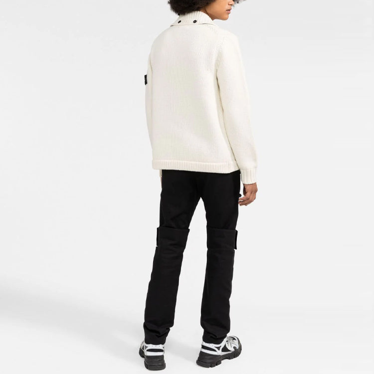 STONE ISLAND Cardigan Jacket 'Beige' 7515548A4-V0099