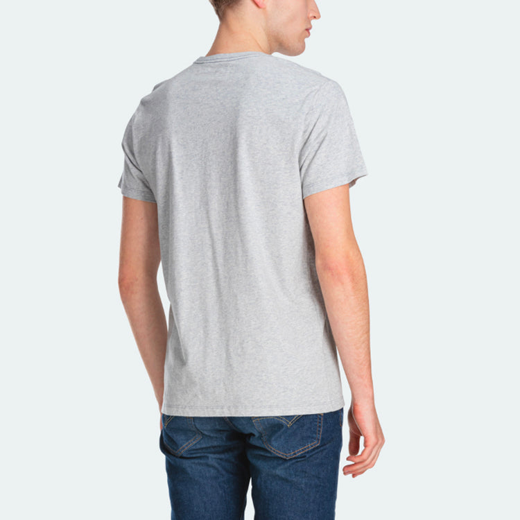 Men's Levis Round Neck Short Sleeve Gray 17164-0015