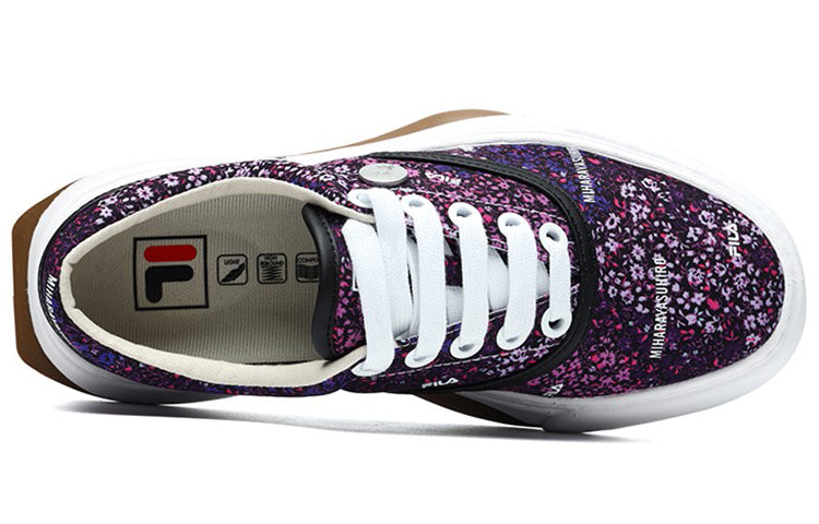 (WMNS) Fila Fusion Canvas Shoes 'Purple' F12W134347FPP