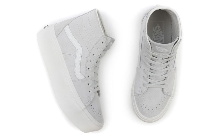 Vans SK8-HI Tapered Stackform High-Top Sneakers Grey 'Gray White' VN0A5JMKB7D