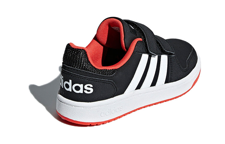 (TD) adidas Hoops 2.0 'Black White Red' B75960