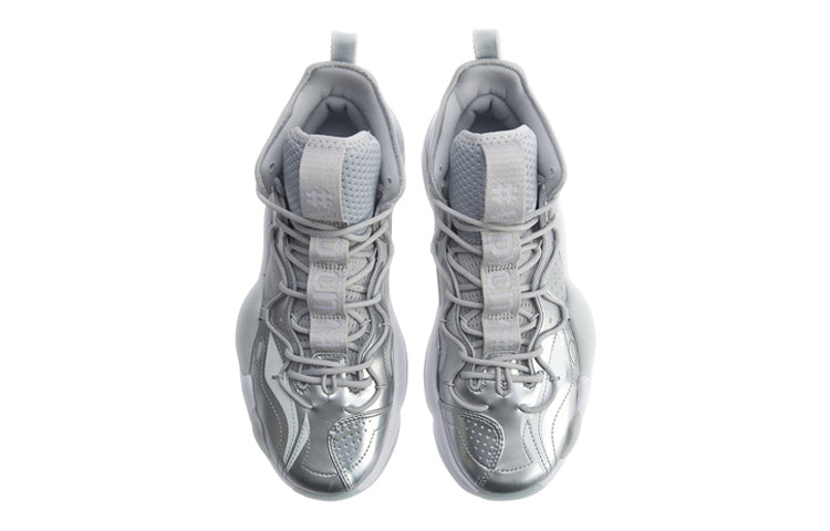 Li-Ning Power 6 Premium Hi 'Silver Grey' ABAQ011-5