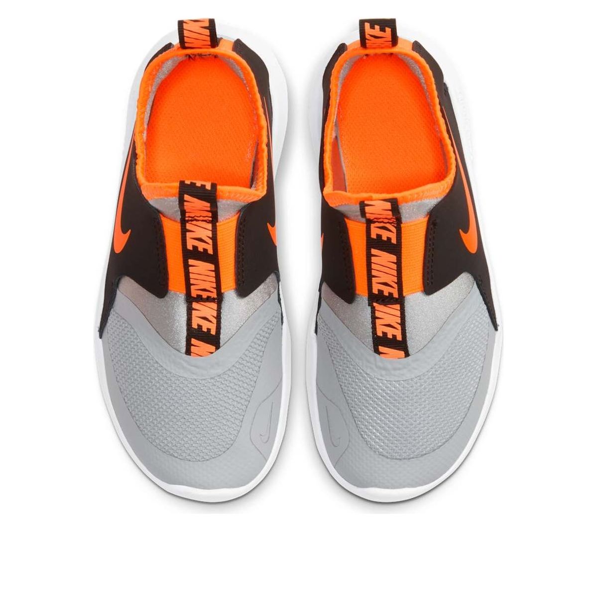 (PS) Nike Flex Runner 'Light Smoke Grey Total Orange' AT4663-012