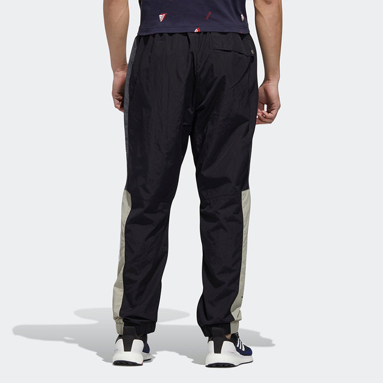 adidas M Mhs Wov Pnt Lacing Casual Sports Long Pants Black GE0393