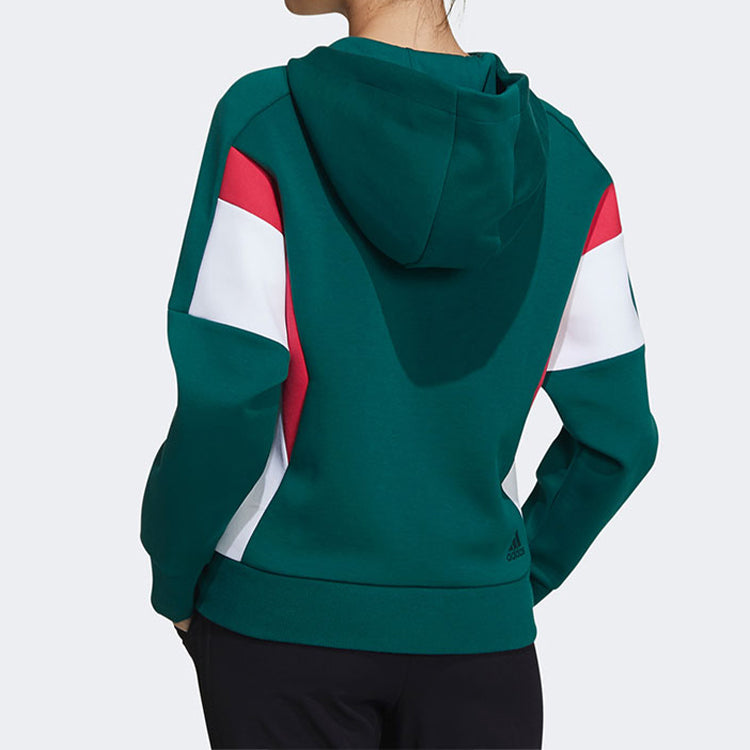 (WMNS) adidas Urban DK Jackets 'Green White Red' GM1463