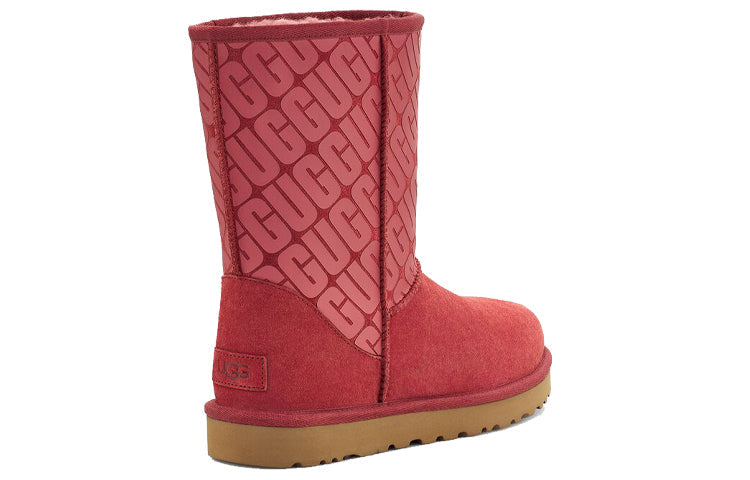 (WMNS) UGG Classic Short II 'Redwood' 1129450-RDWD