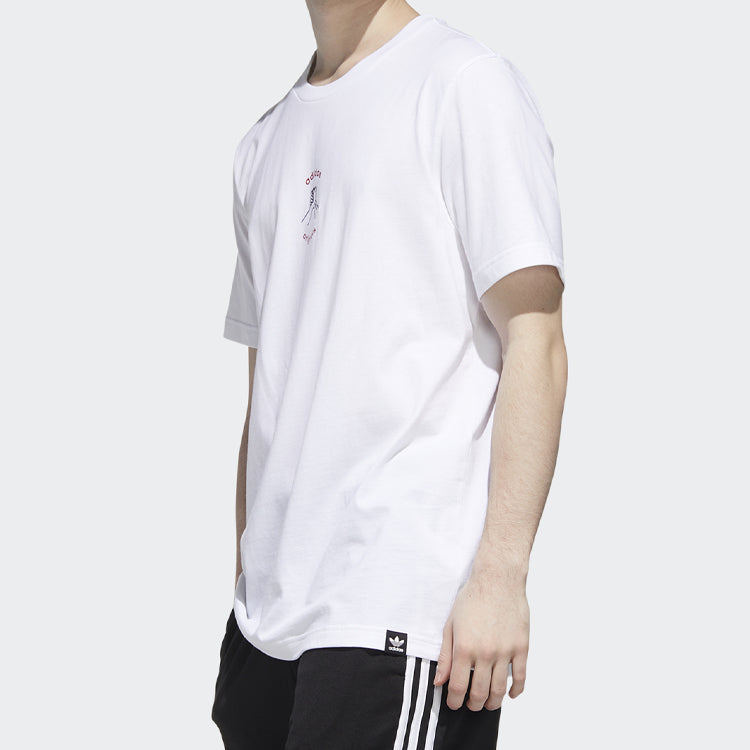 adidas originals MIC Graphic T 1 Sports Short Sleeve White GP3483