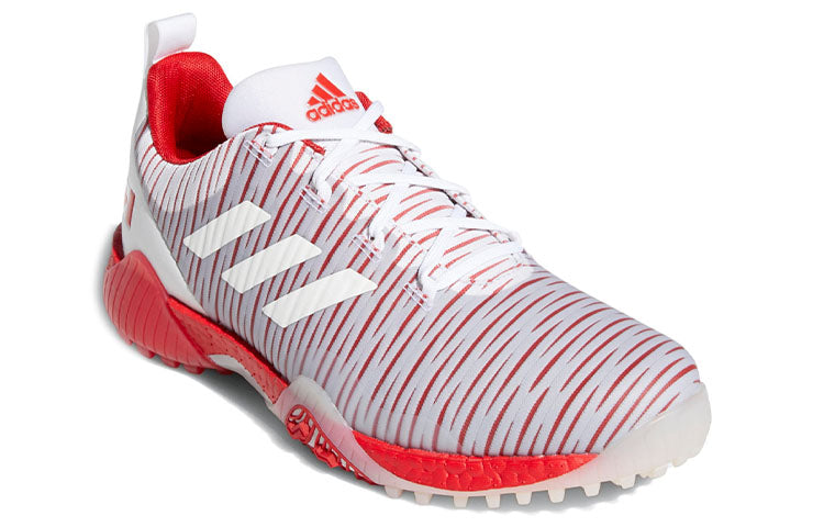 adidas Codechaos Golf Shoes White/Red FU7493