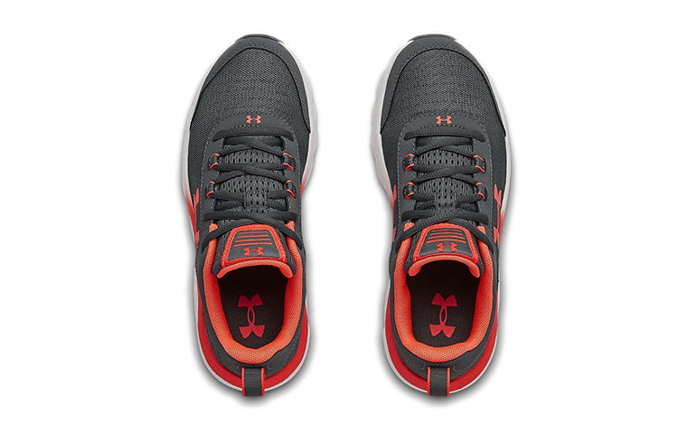 (GS) Under Armour Assert 8 Grey/Orange/White 3022100-106