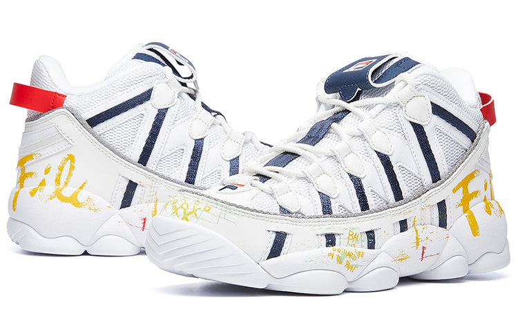 (WMNS) Fila Spaghetti Classic White/Blue/Yellow T12W041204FWS