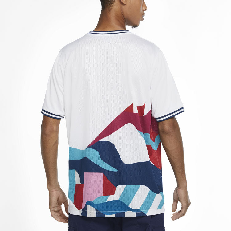 Nike SB x Parra USA Federation Kit Crew Tee 'White Multi' CT6072-100