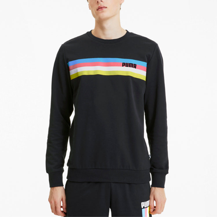 PUMA Regular Crewneck Sweaters 'Black' 585056-01