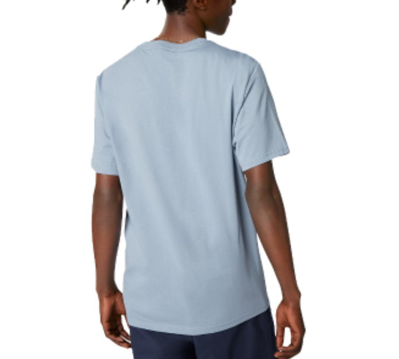 Men's Converse All Star Classic Round Neck Sports Short Sleeve Blue 10007887-063