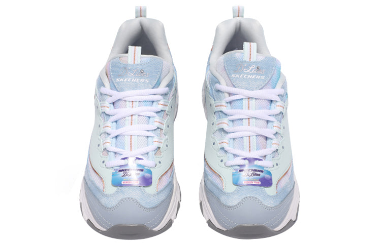 (WMNS) Skechers D Lites Sneakers Light-Blue 149251-LBMT
