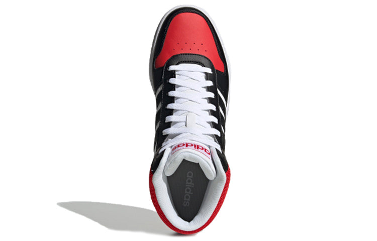adidas Hoops 2.0 Mid 'Black Red' FV2730