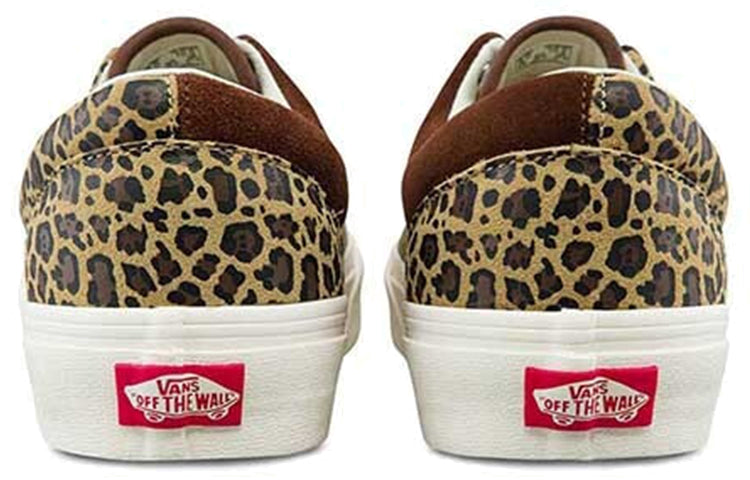 Vans Era Low Top Retro Skate Shoes Unisex Brown Leopard Print VN0A5EFN5DQ