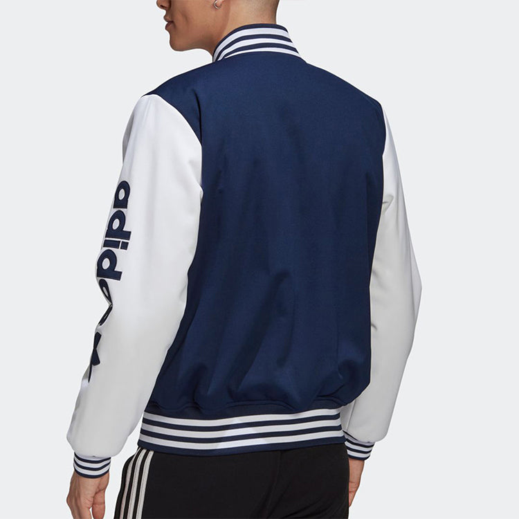 adidas originals Varsity Bomber Sports Jacket Blue GE1346