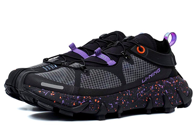 (WMNS) Li-Ning WuXing Paris Fashion Week SS21 'Black Purple' AGBR056-2