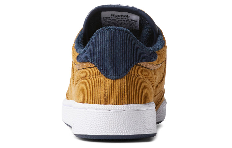 Reebok Unisex Club C 85 Corduroy Sneakers Yellow DV7236
